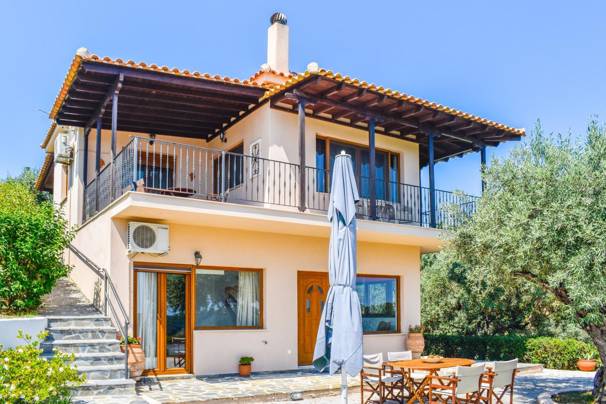 Apartments Villa L&M Skiathos Kalivia  Bagian luar foto