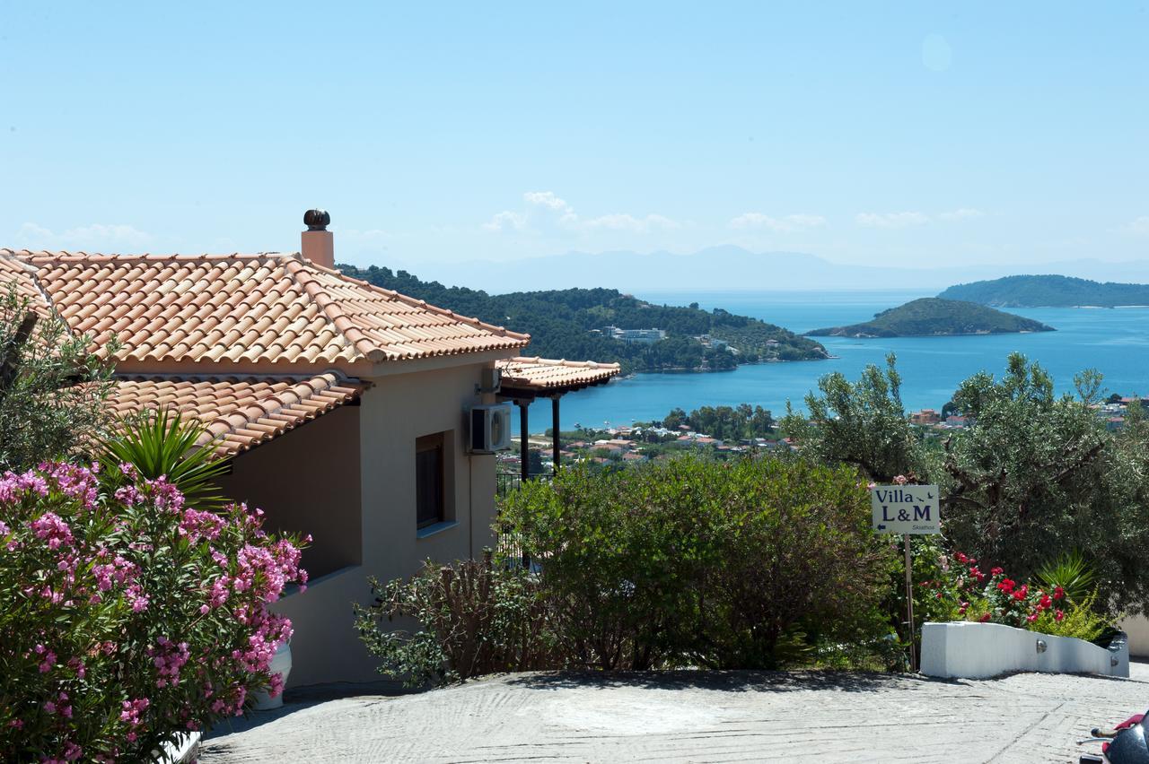 Apartments Villa L&M Skiathos Kalivia  Bagian luar foto