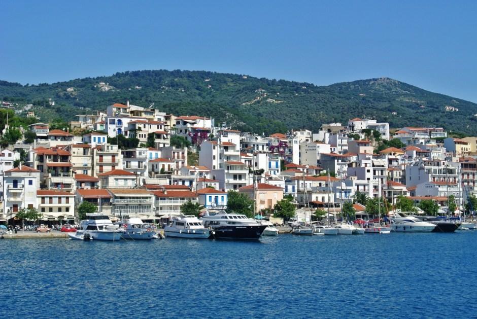 Apartments Villa L&M Skiathos Kalivia  Bagian luar foto